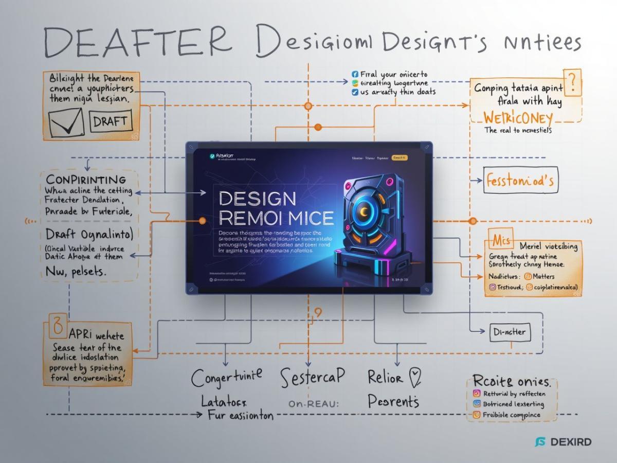 官網設計稿過程示意圖