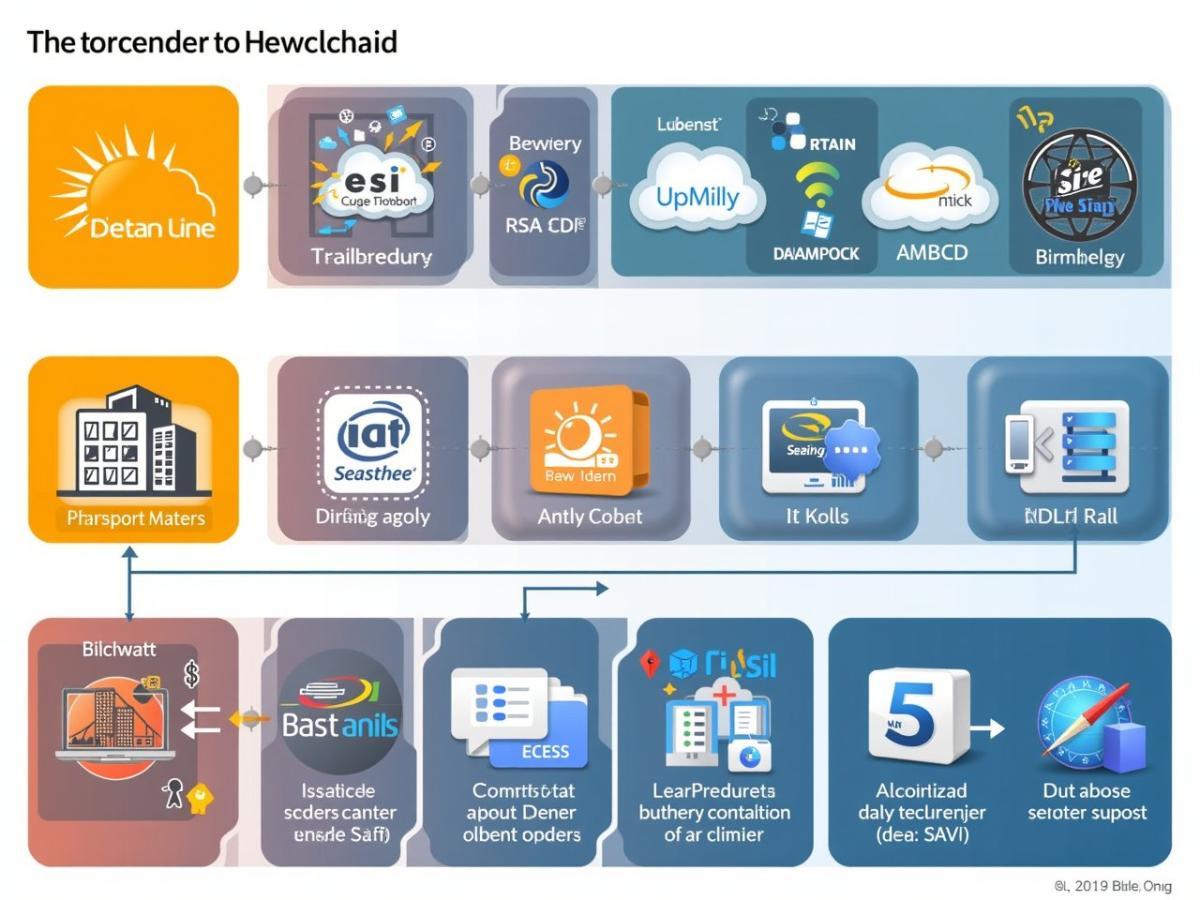從太陽能數據中心到瀏覽器端的低碳技術鏈路示意圖