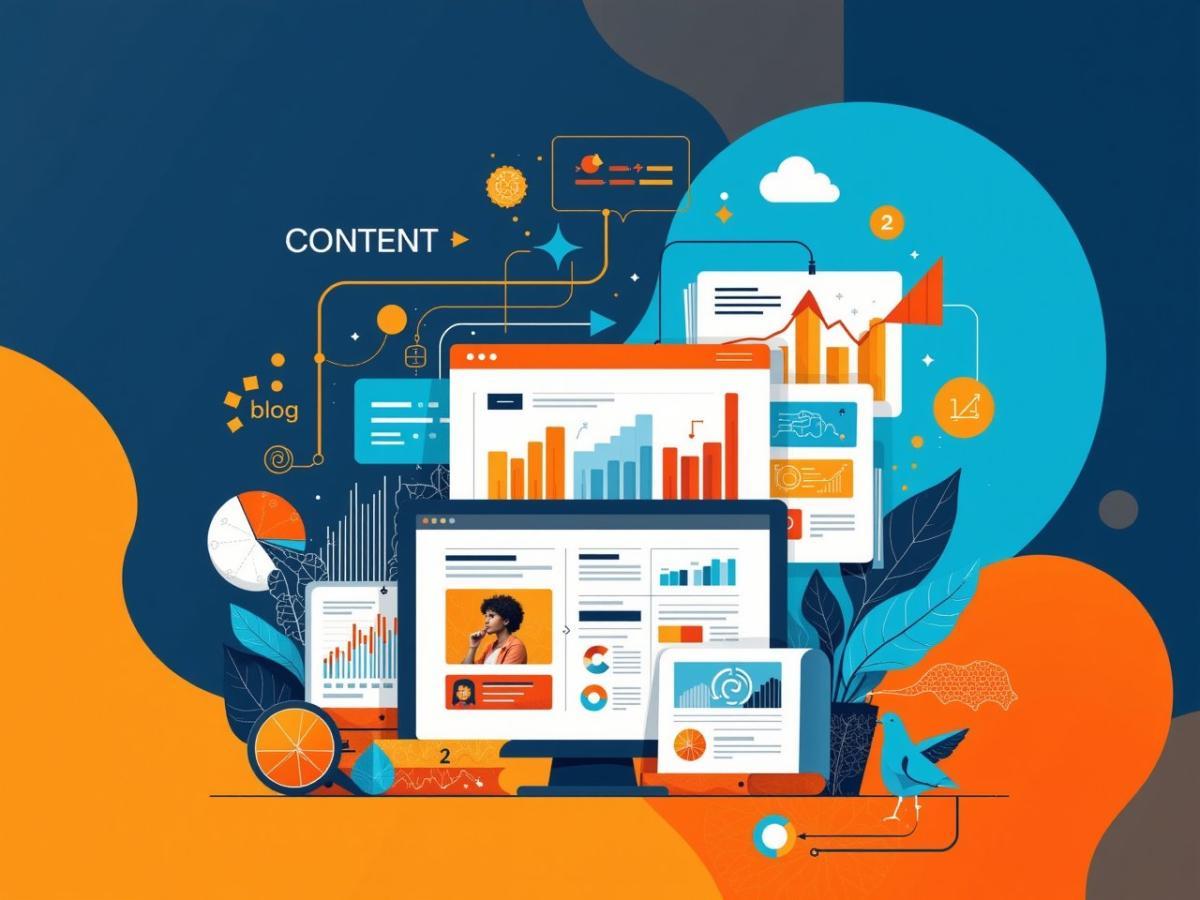 官網內容矩陣示意圖